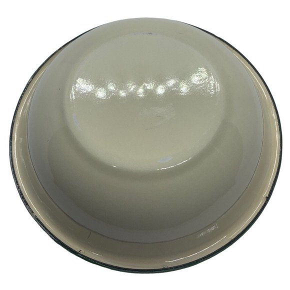 Enameled Cat Dog Pet Dish Food or Water Bowl With Kitten Design - Picture 5 of 5